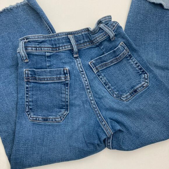 Zara Patch-Pocket Wide Leg Jeans - 7 - Picture 6 of 7